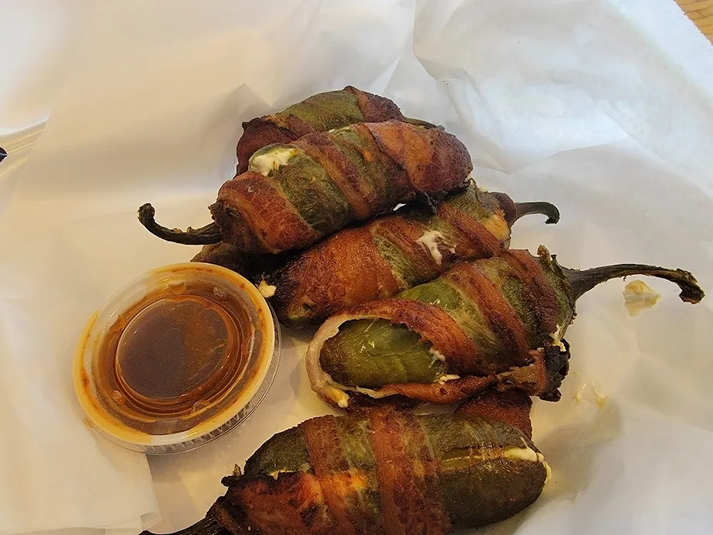 Bacon Wrapped Jalapeno Poppers