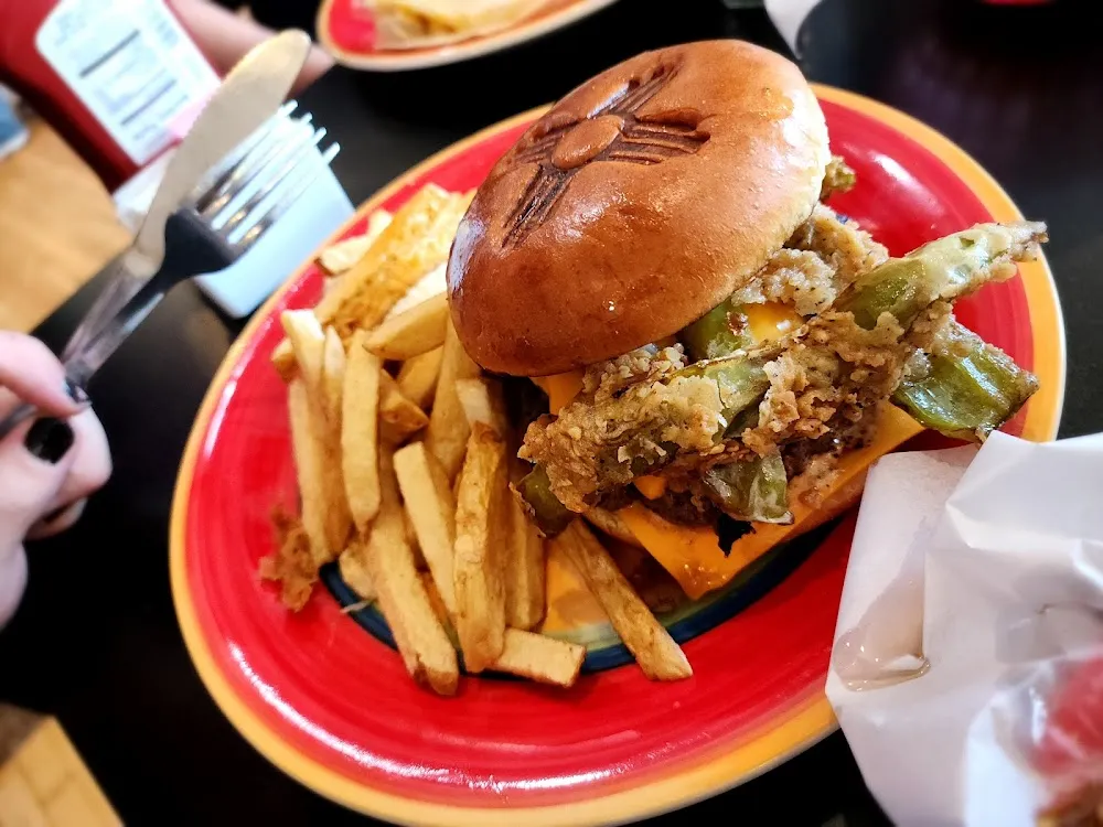 Oso Burger and Fries